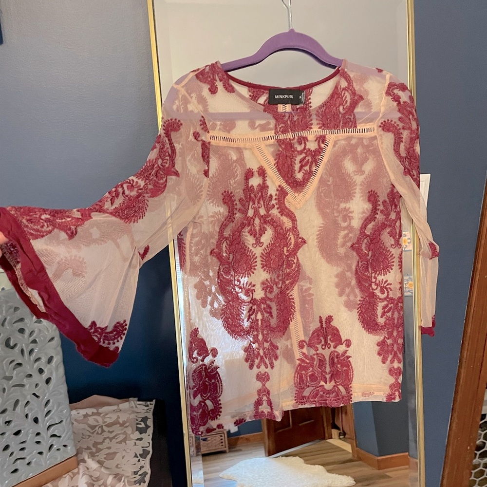 MinkPink Dress Shirt